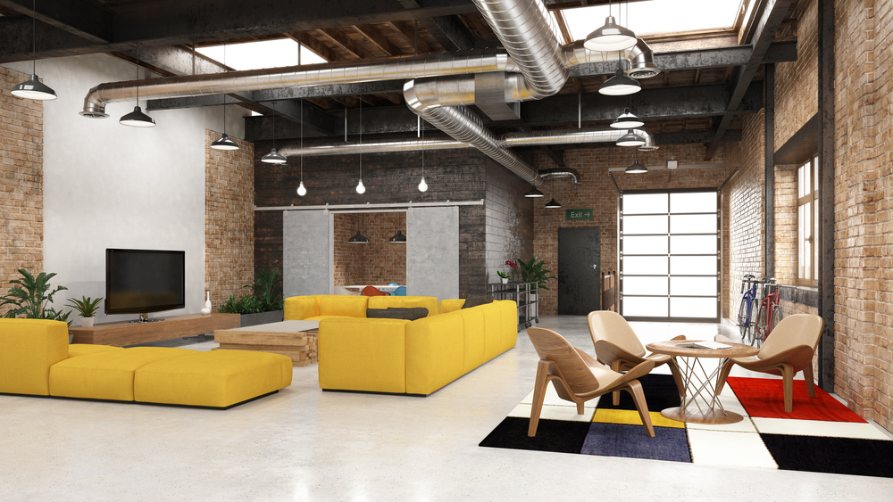 Apartamento estilo industrial