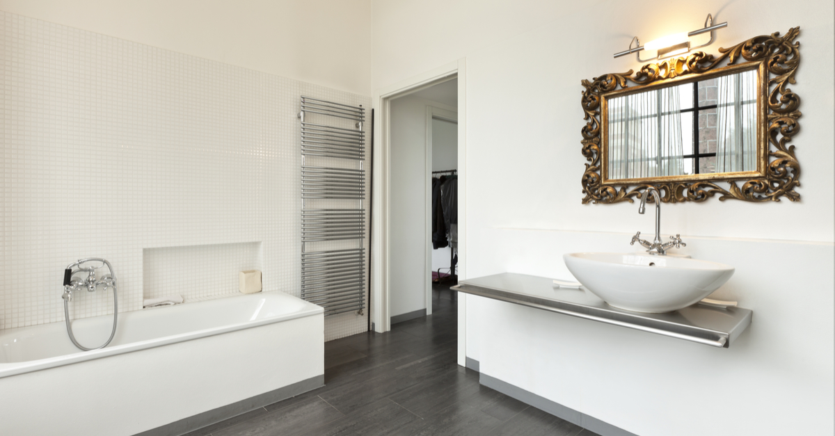 Paredes e piso-construa um banheiro prático