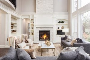 Decoração de casas com teto alto