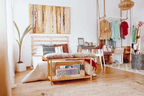 cores naturais na decoração boho
