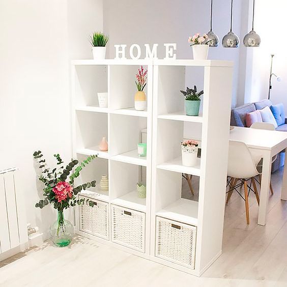 estantes como parede