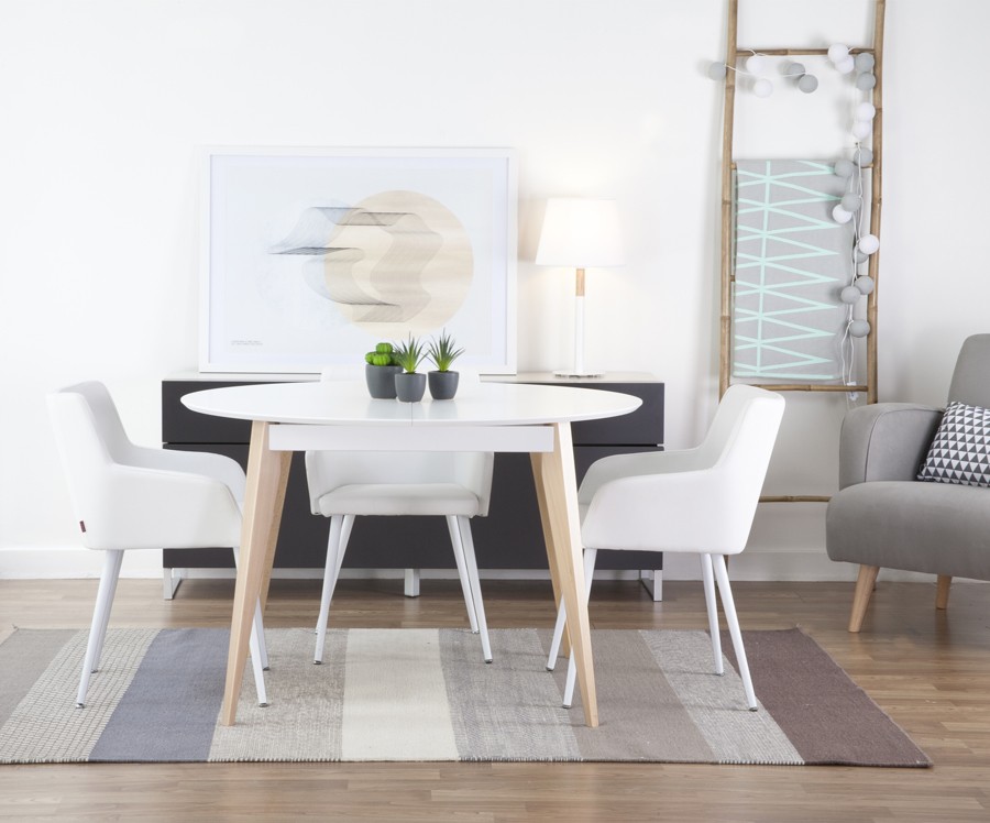 mesa extensível radial