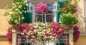 5 ideias de mini jardins para varandas