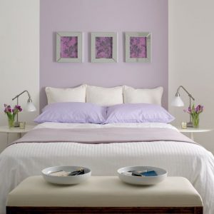 A tendência lavanda na decoração dos quartos