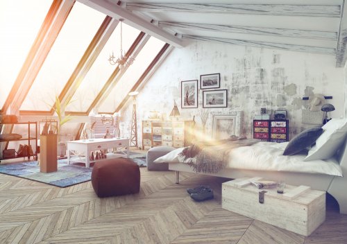 decoração de um loft