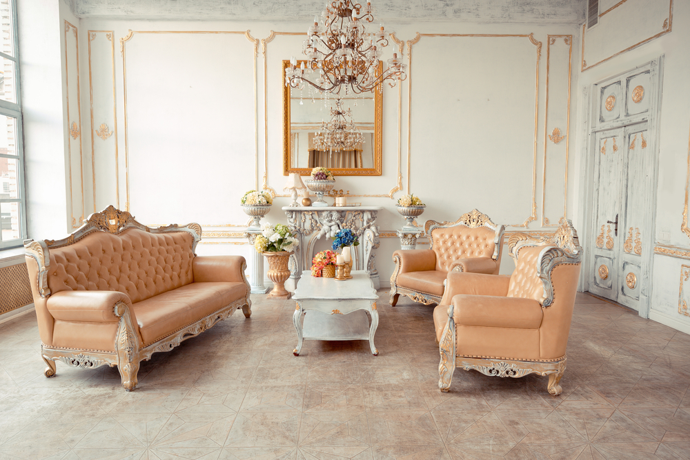 O estilo shabby chic teve sua origem nas casas de campo da Grã-Bretanha
