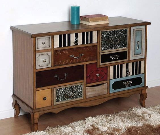 Praticidade da cômoda a seu serviço-cômodas vintage