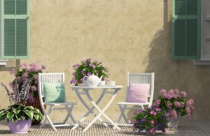 Como decorar um mini terraço?