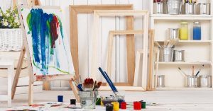 Ideias para uma 'Art Zone' em casa