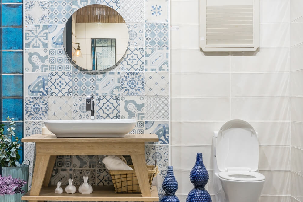 Decoracion de azulejos de baño