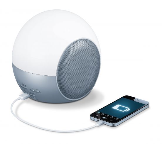 despertadores com luz beurer