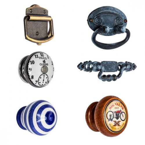 diferentes tipos de puxadores