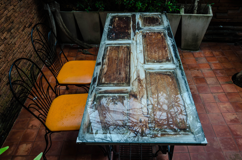 fazer mesa de uma porta