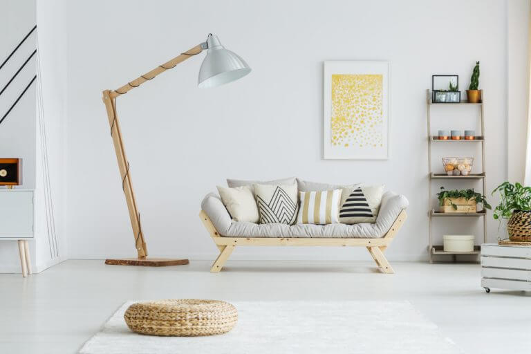 Luminária de chão cinema