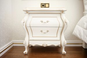 mesas de cabeceira vintage