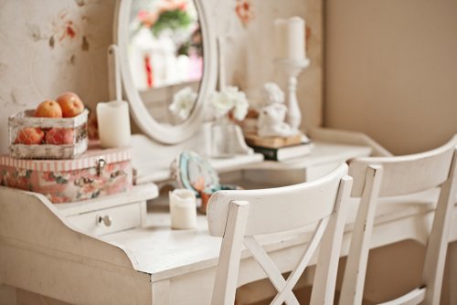 decorar e organizar uma penteadeira
