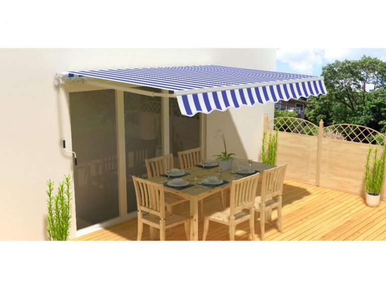 Toldos dobráveis para o terraço