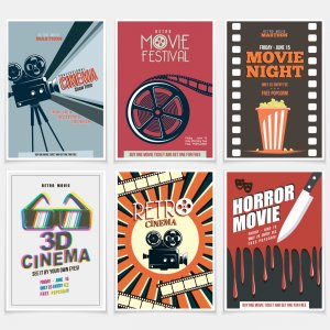 Como decorar o seu quarto se você é um amante do cinema