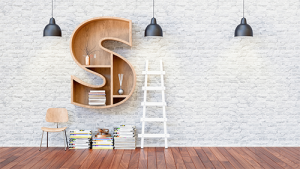 Decore as paredes com letras e números