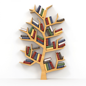 Faça a sua própria estante para livros e revistas
