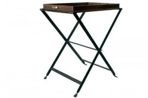 mesas auxiliares com bandeja