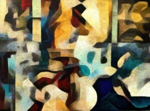 Quadros abstratos para decorar a casa