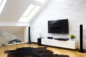 melhor lugar para colocar a televisão