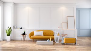 Decoração no estilo Mid-Century Modern
