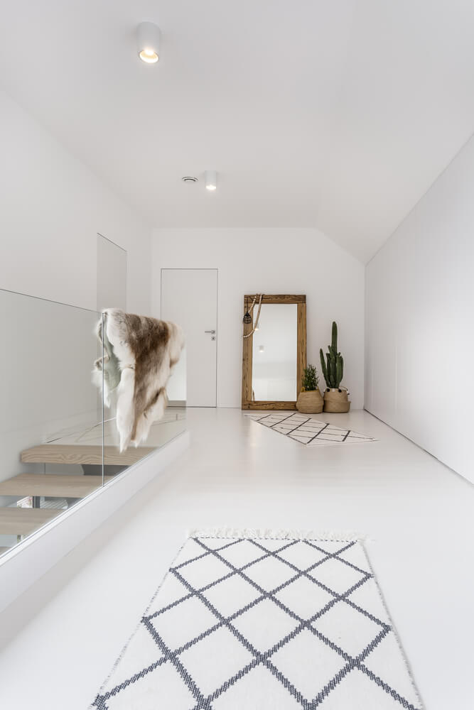 Decore os corredores com tapetes