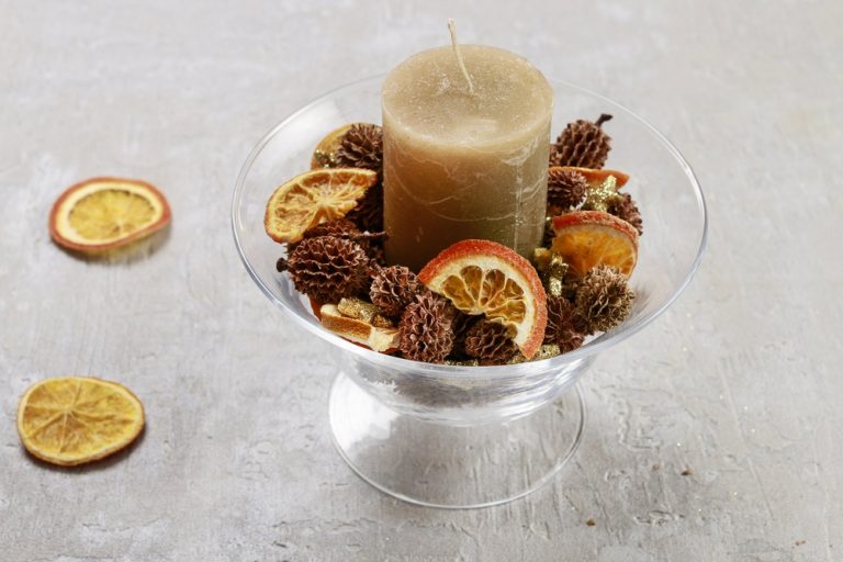 porta-vela recipiente-centros de mesa originais