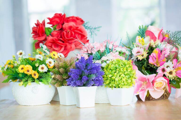 Nem todas as flores artificiais ficam bem na decoração
