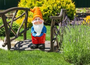 Decoração fantasia para o jardim