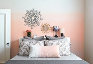 Mude a sua casa pintando as paredes com efeito degradê