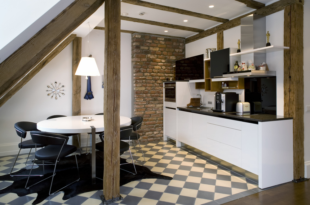 Aproveite os tetos altos