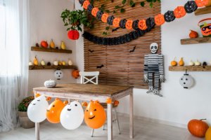 Decorar a sua lareira no Halloween