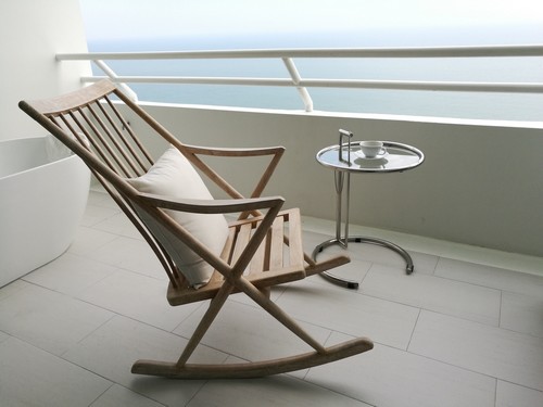 Modelos de cadeiras de balanço para o seu terraço