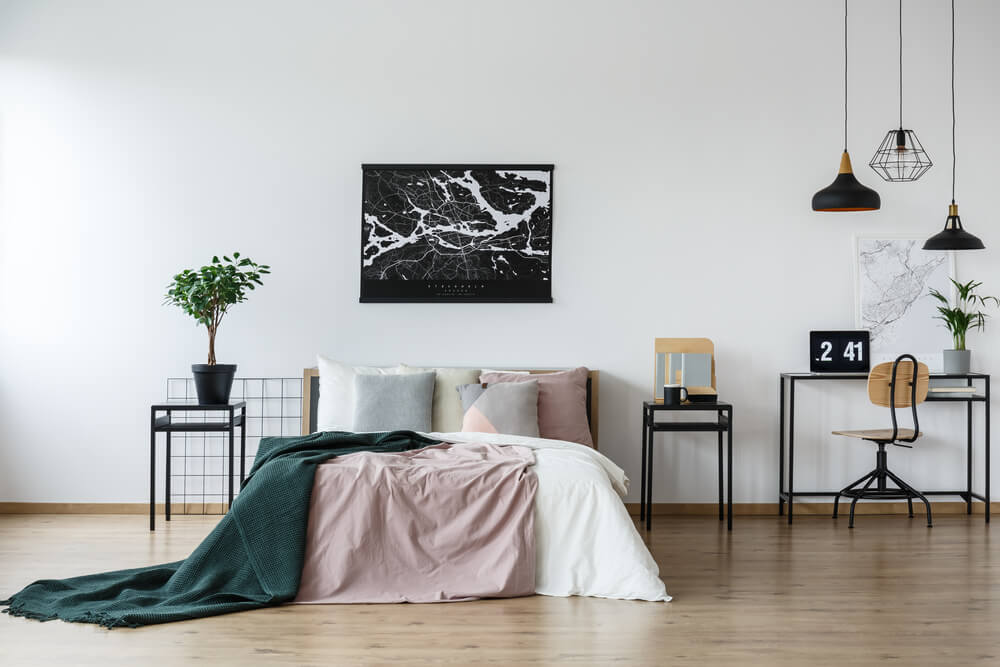 Pendurar um pôster, sim ou não