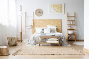 Decore o seu quarto com dourado