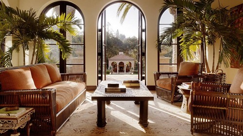 As cores do estilo colonial