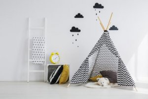 3 passos para criar tipis para os seus filhos