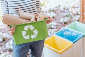 Ideias originais para recipientes de reciclagem