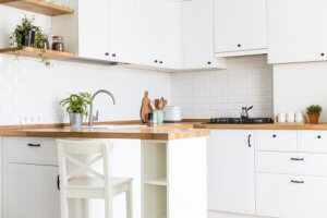 Cozinhas em forma de U para ganhar espaço