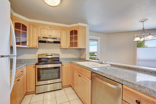 Cozinhas em forma de U para ganhar espaço