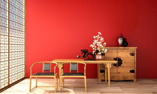 Cores do estilo oriental na decoração