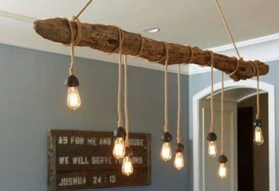 Uma luminária original