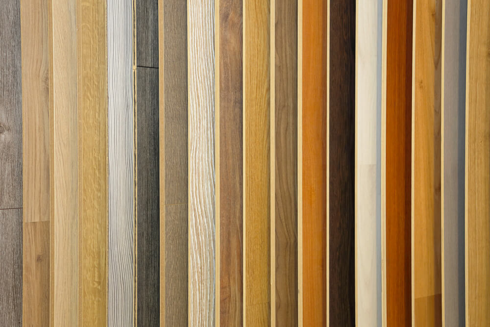 Variedade de aspectos, cores e acabamentos