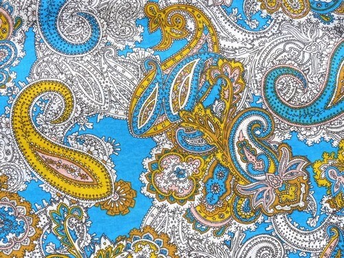 O Paisley tem mais de 2000 anos e diz-se que sua forma faz referência a um cipreste inclinado