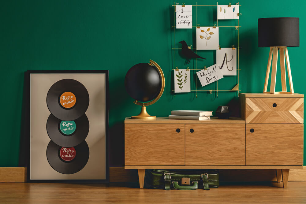 Quadros com estilo retrô