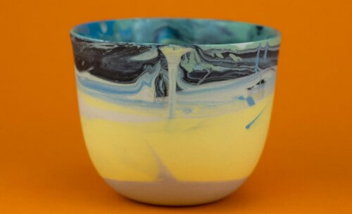 Vaso de cerâmica MK STUDIO