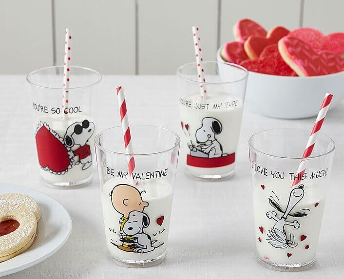 copos Snoopy-decoração para fãs